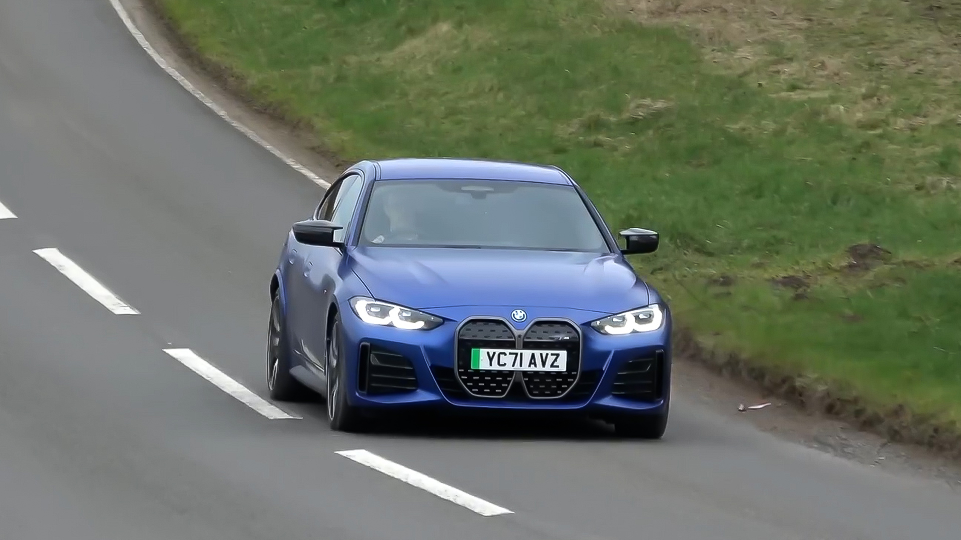BMW’s electric M car feels fast but heavy