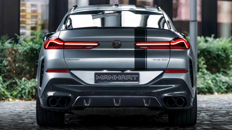 The Manhart MHX6 500 is a restrained six-cylinder BMW X6