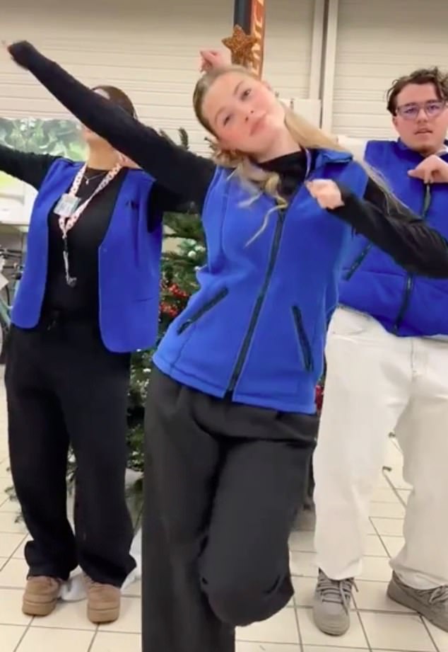 Dancing supermarket cashier becomes TikTok star and has fans flocking ...