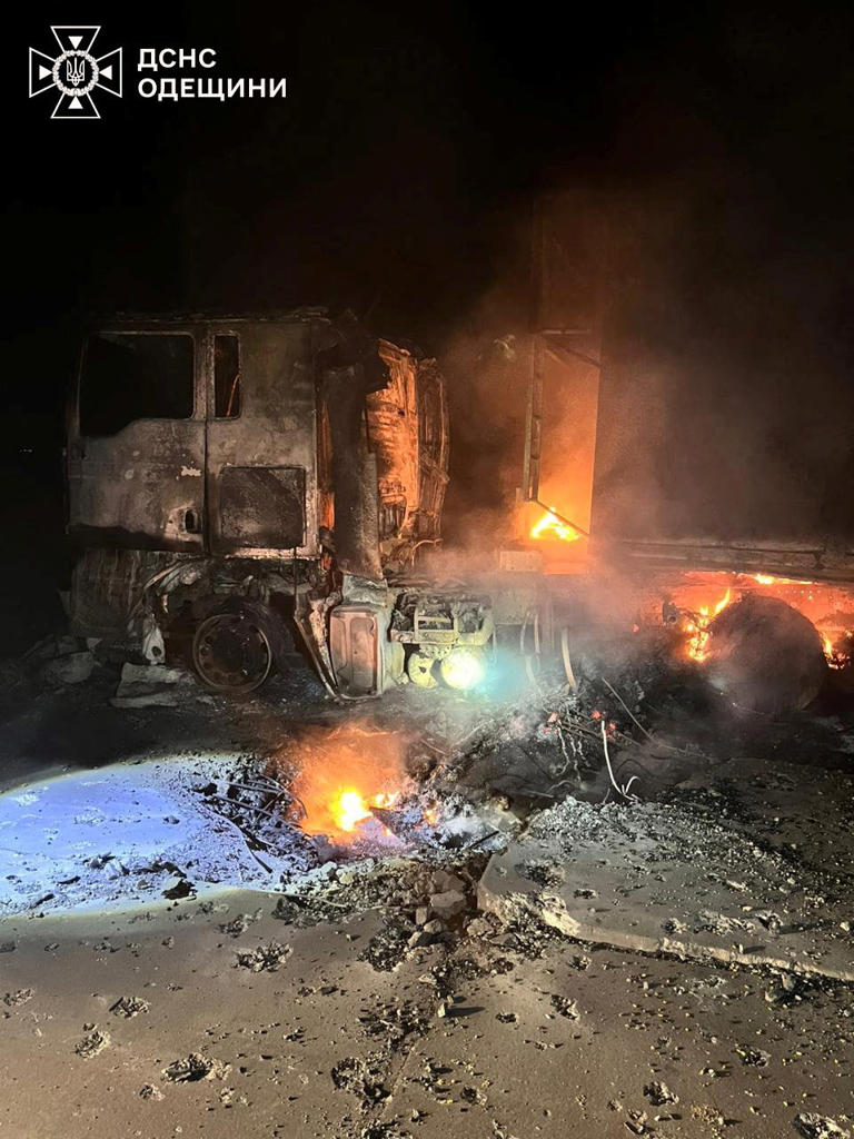 8 dead and dozens wounded in Russian strike on Ukraine’s Odesa port