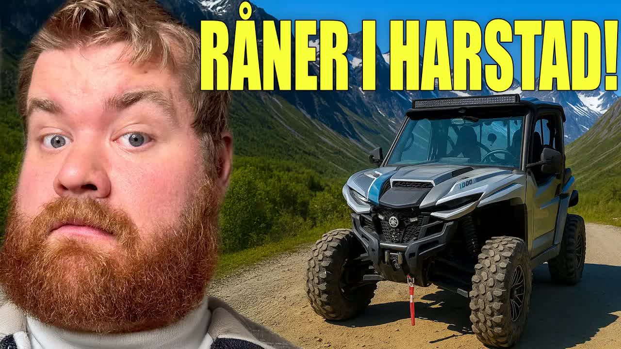 Dro til Harstad for å prøve UTV