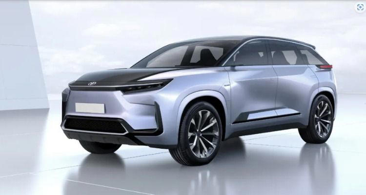 Mobil listrik Toyota bZ5X '