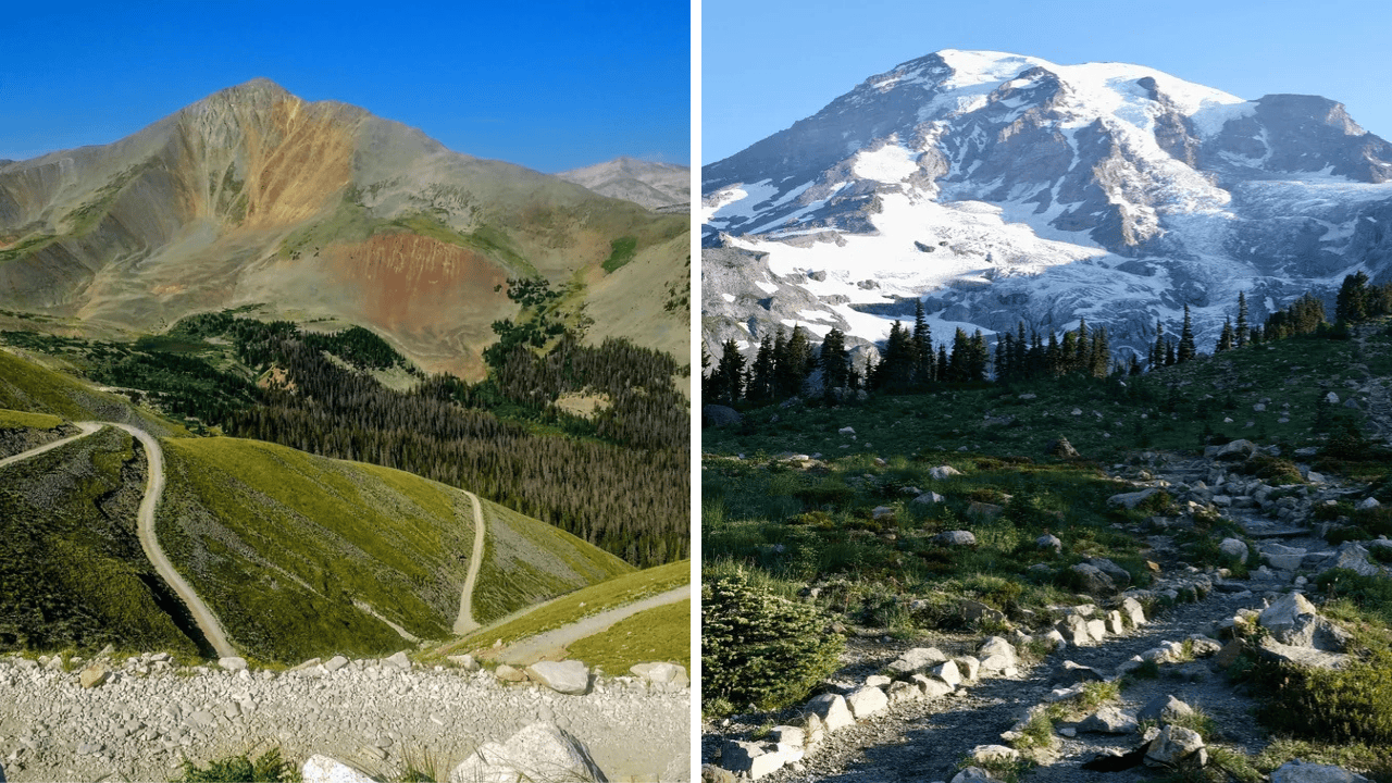 15 of the tallest mountains in the continental US