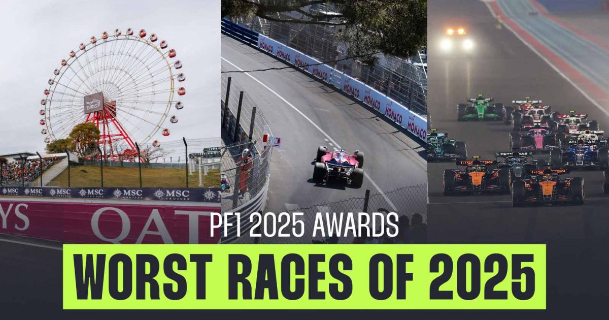PlanetF1.com 2025 awards: Worst race of the year
