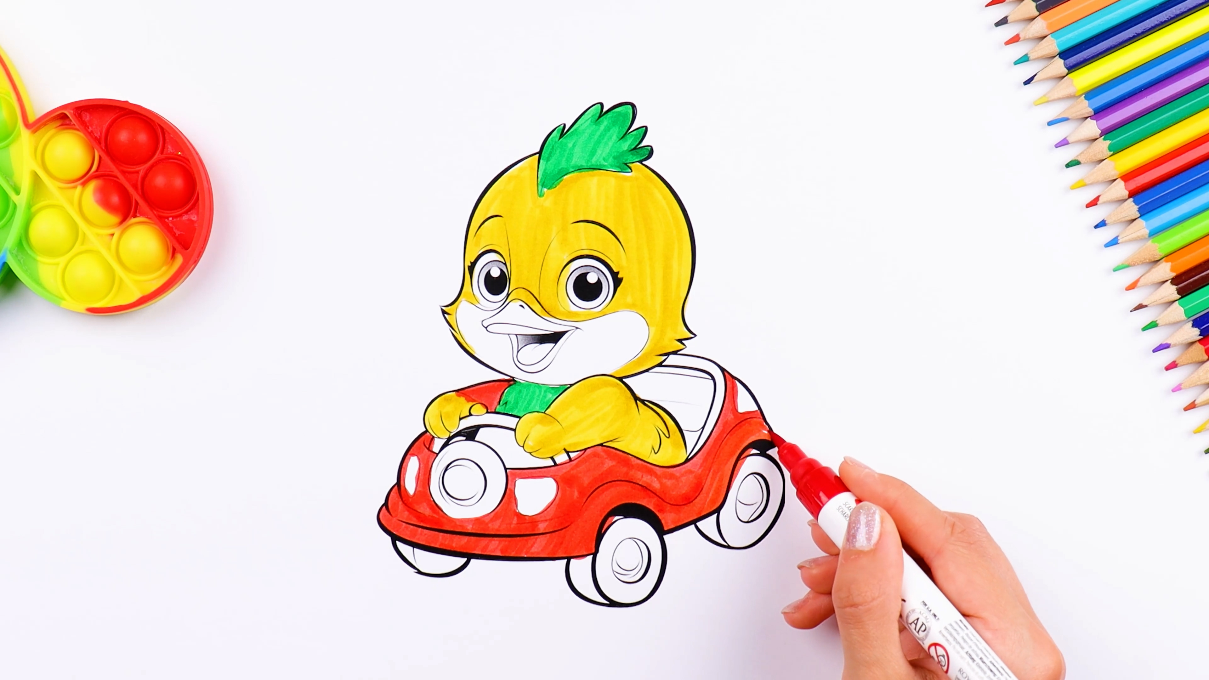 Learning color names for kids