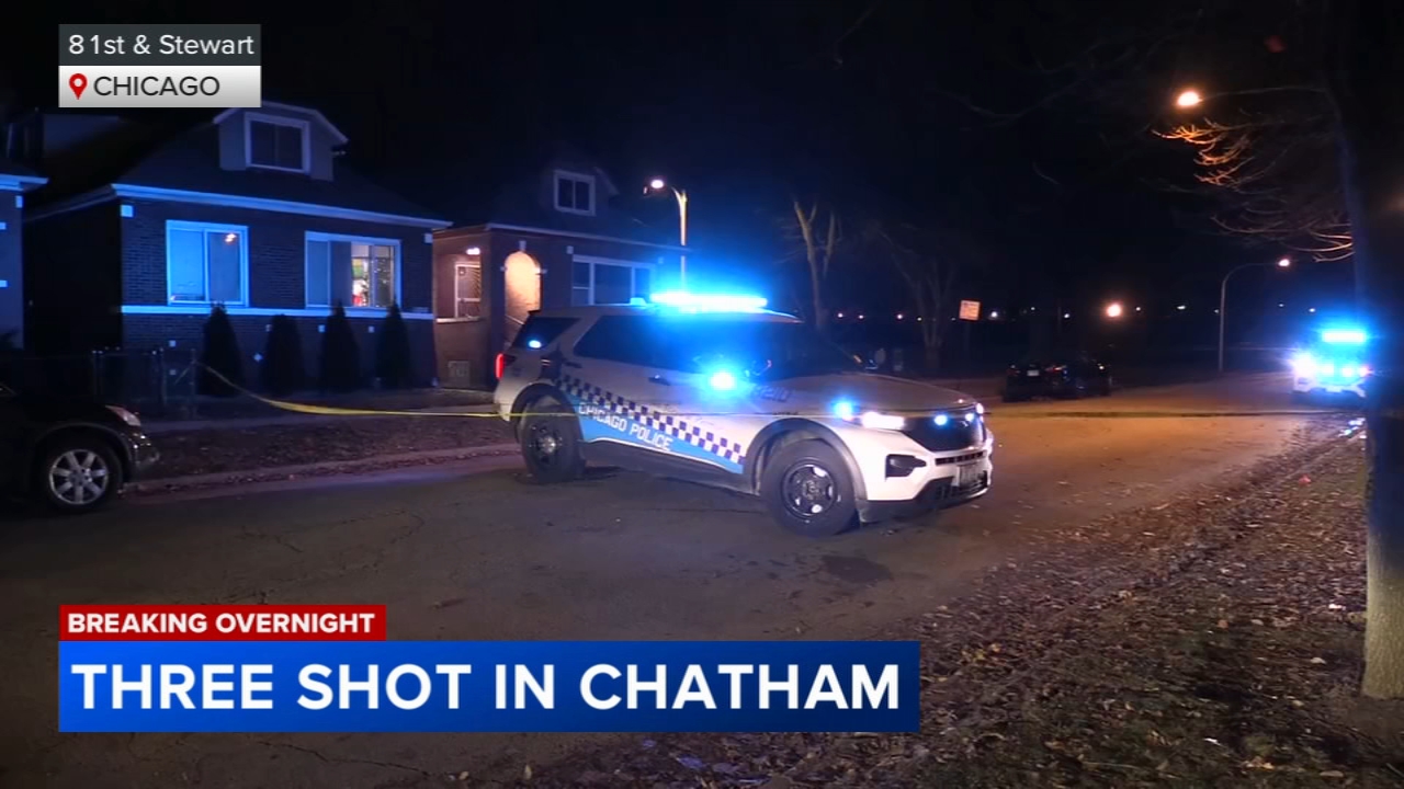 3 people shot inside moving car in West Chatham, police say