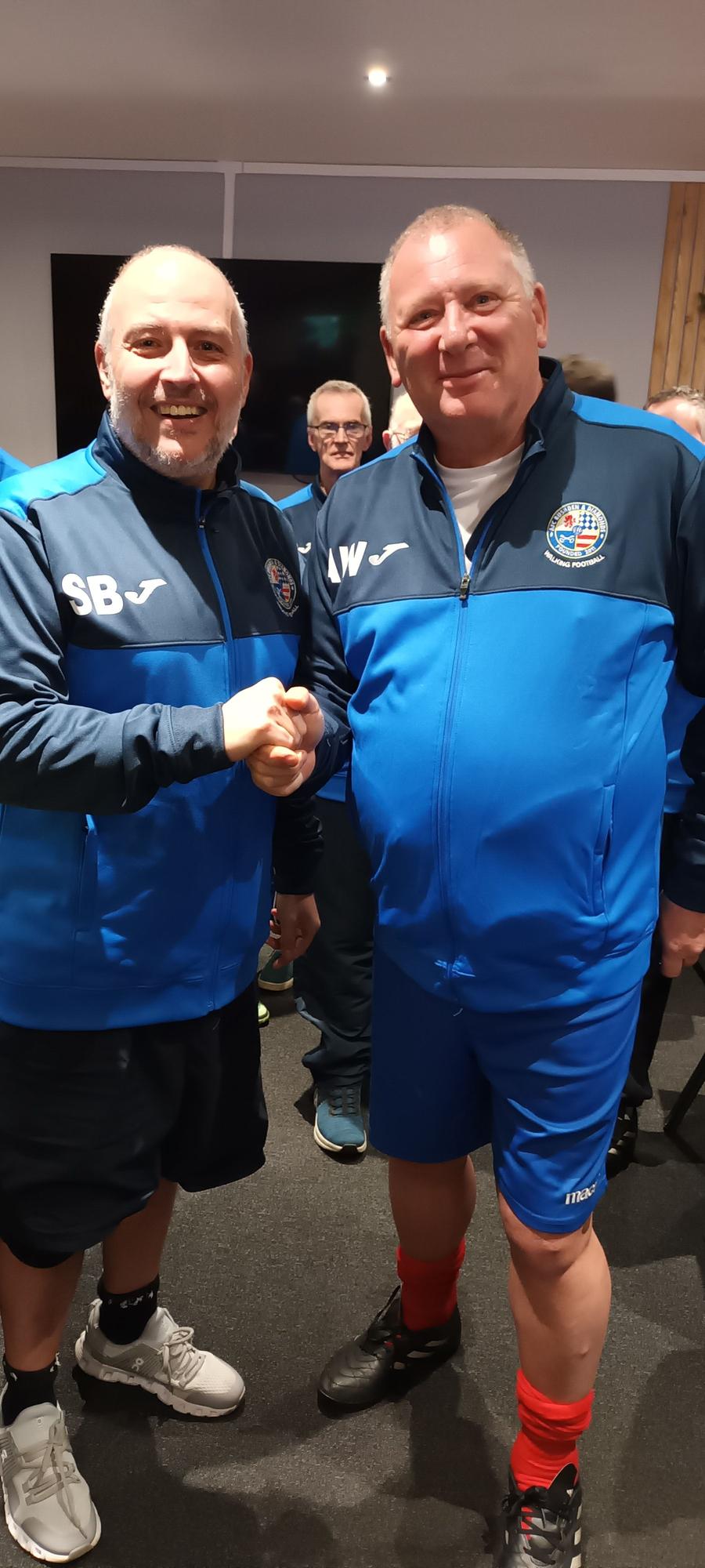Nene Legal steps up to support Diamonds walking football
