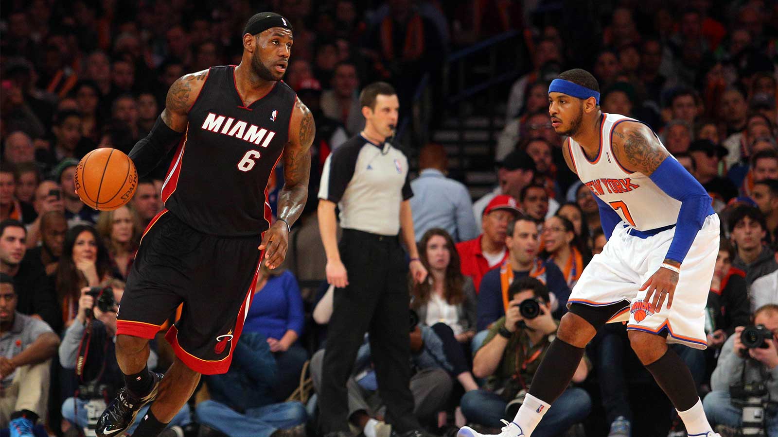 Carmelo Anthony says he and LeBron James would have played for Bulls in their prime