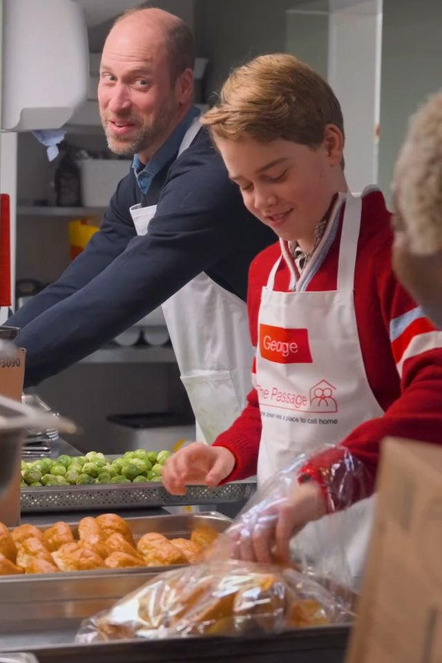 Prince William brings Prince George to homelessness charity — around ...
