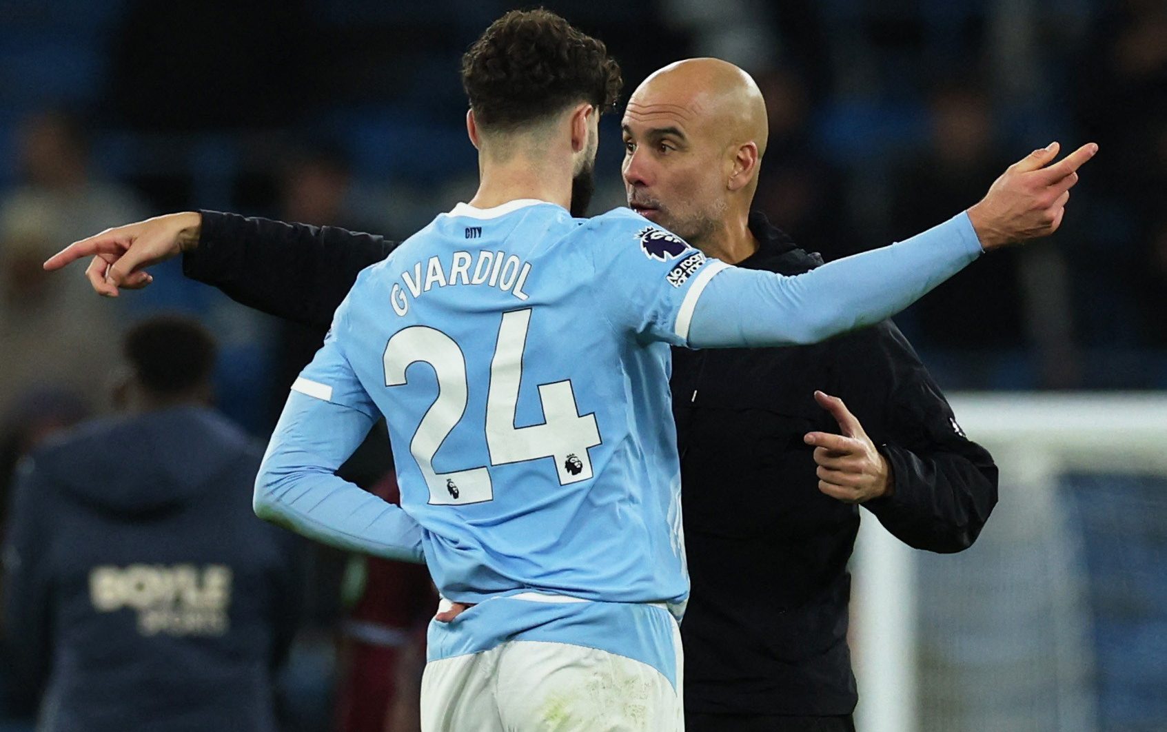If this is Pep Guardiola's last season at Man City, he looks hell-bent on ending with a bang