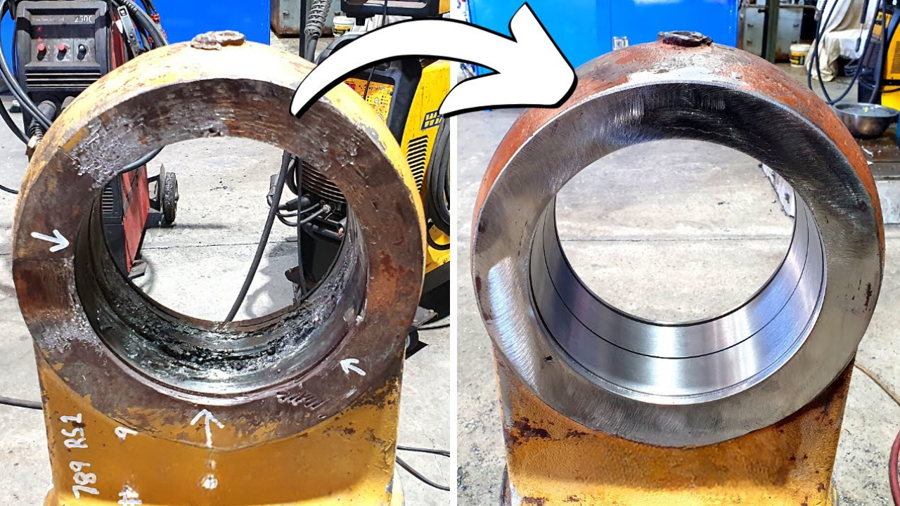 Rear strut rod repair that saved the day 🔧