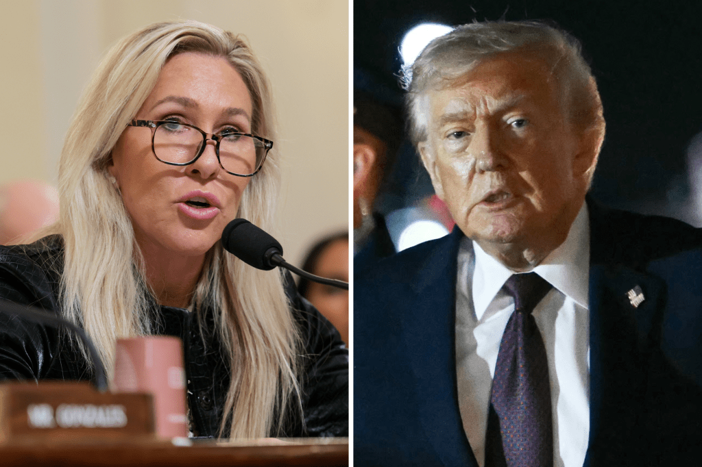 Marjorie Taylor Greene hits back at Trump: 'Memory is not so good'
