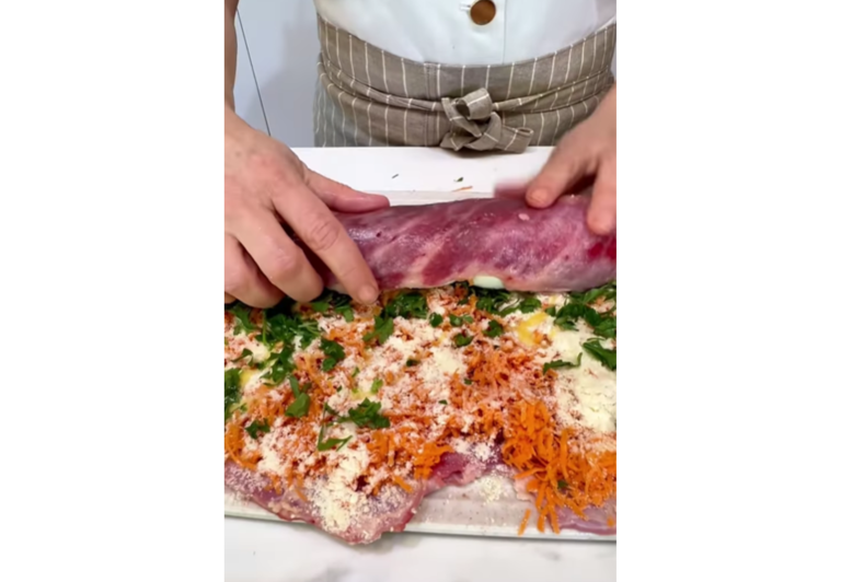 Este método para preparar el matambre es muy sencillo.