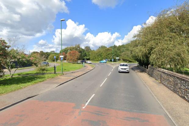 Woman taken to hospital with serious injuries after being hit by car
