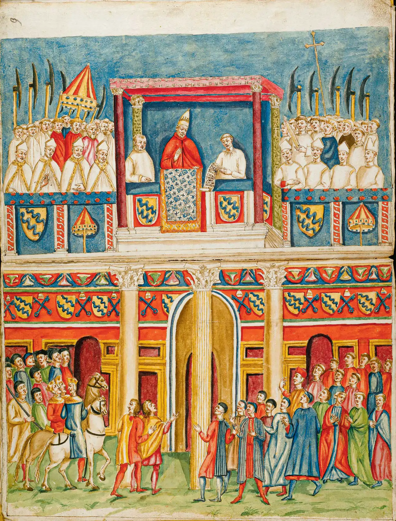 I pellegrinaggi che riempirono le casse della Chiesa