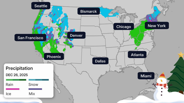 Winter storm Gianna, cold blast maps tracker: snow outlook, alerts ...