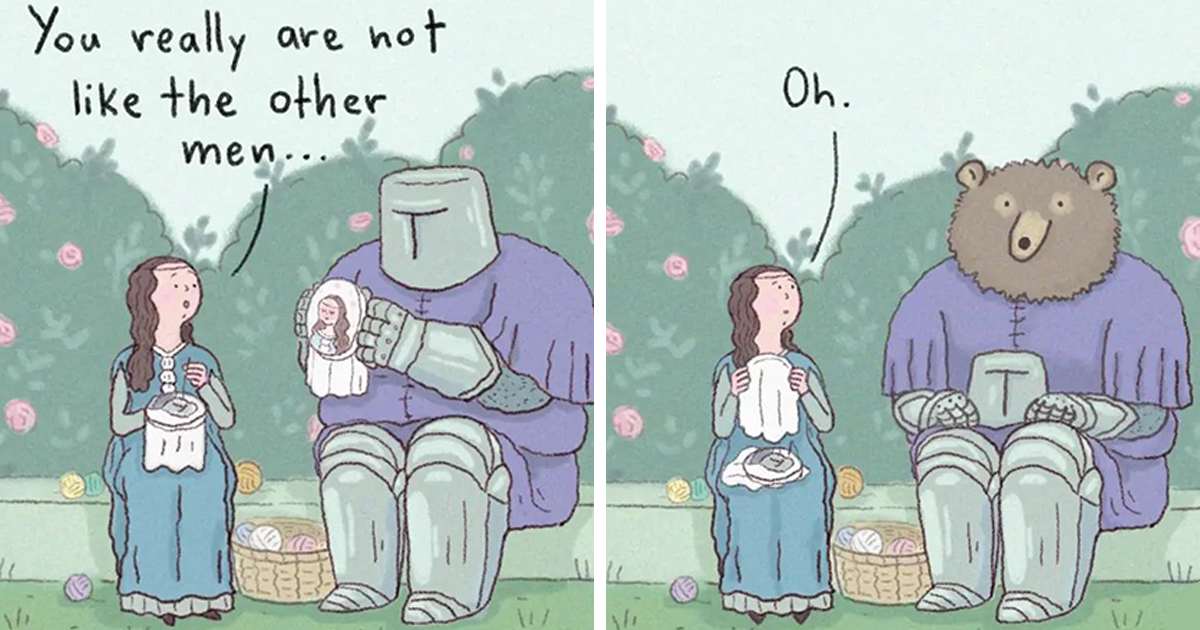 25 short yet amusing comics with unexpected endings by a Czech artist