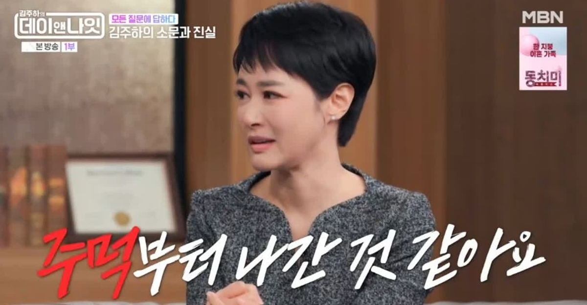 MSN 기사 이미지(김주하 데이앤나잇 관련)