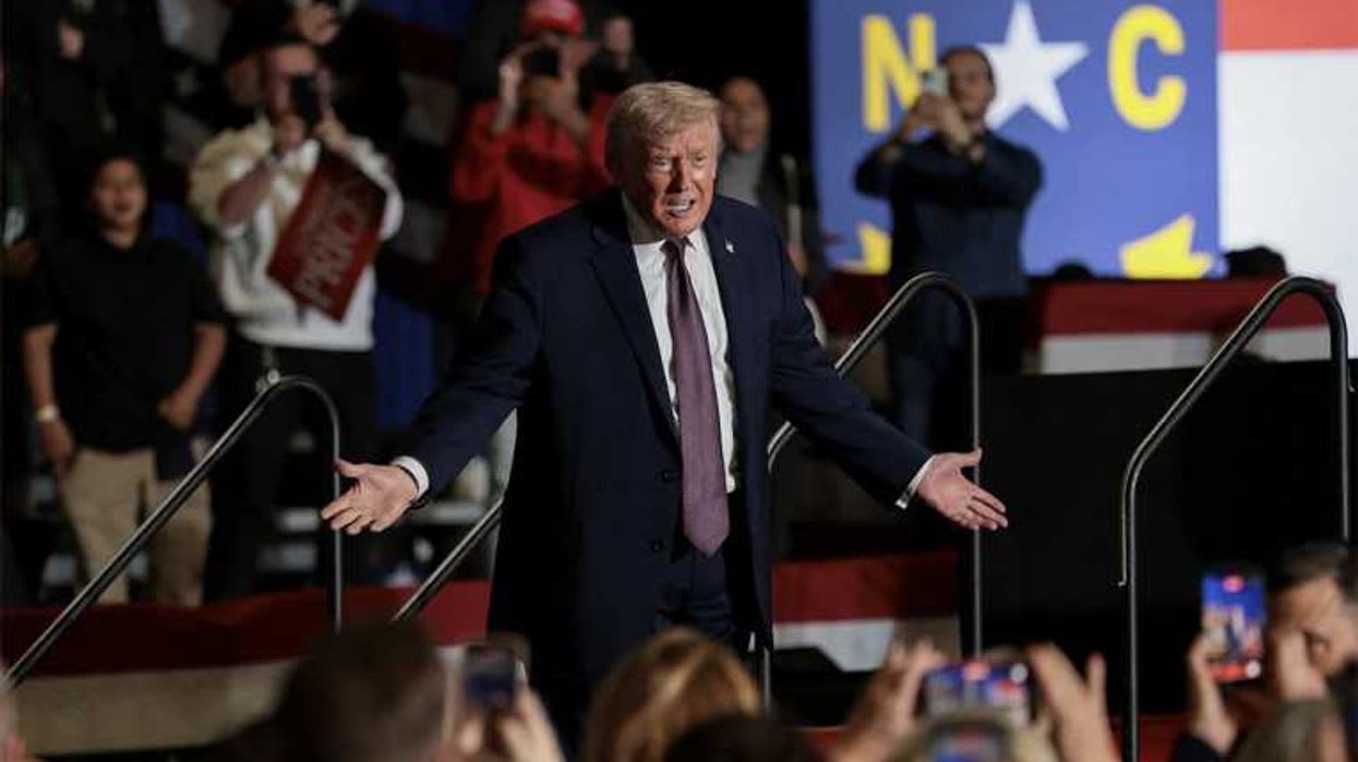Trump fans baffled by 'strange' and puny turnout at North Carolina rally