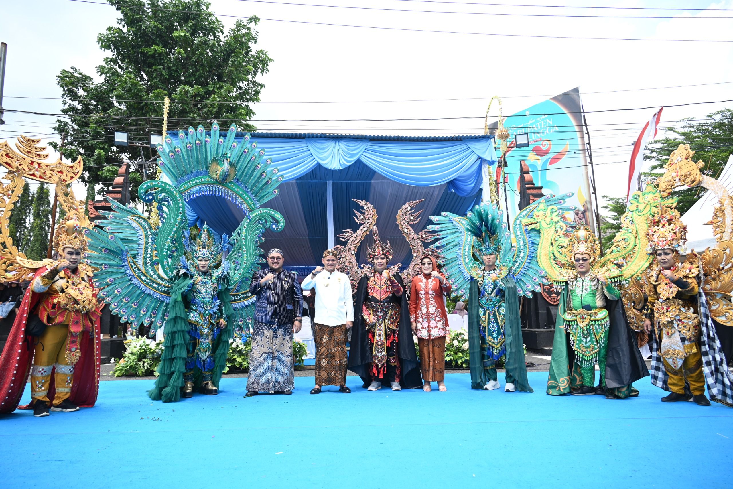 Istimewa! Pawai Budaya dan Kirab Pusaka Peringati Ulang Tahun ke-195, Bupati Fahmi: Kembangkan Buday