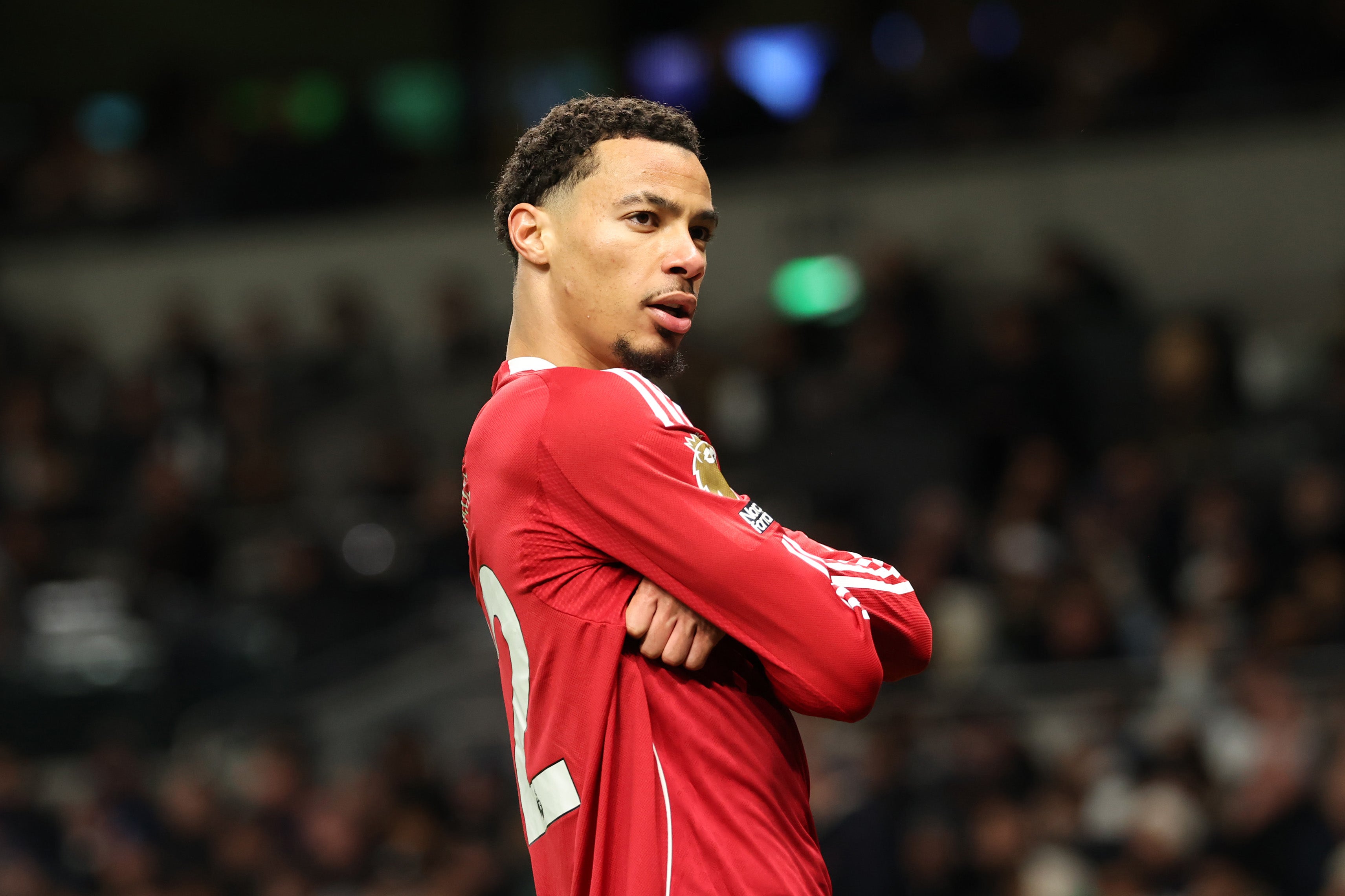 Ekitike’s header was needed after Tottenham were reduced to nine players but rallied late on (Liverpool FC via Getty Images)