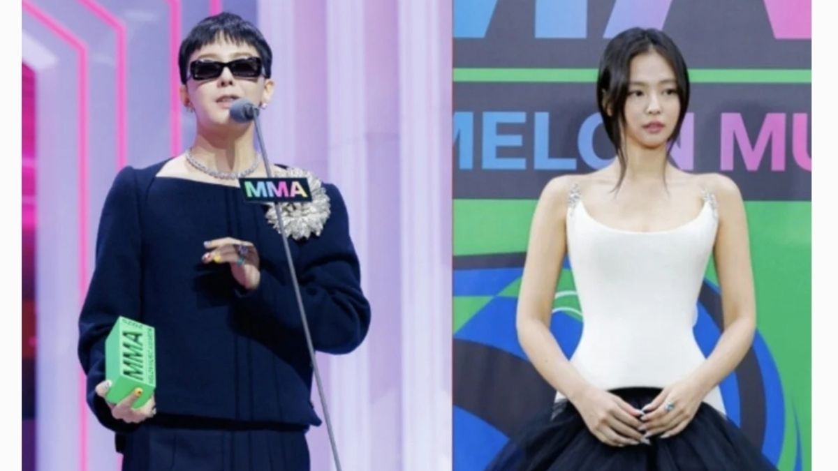 G-Dragon dan Jennie Dominasi MMA 2025, Ini Pemenangnya