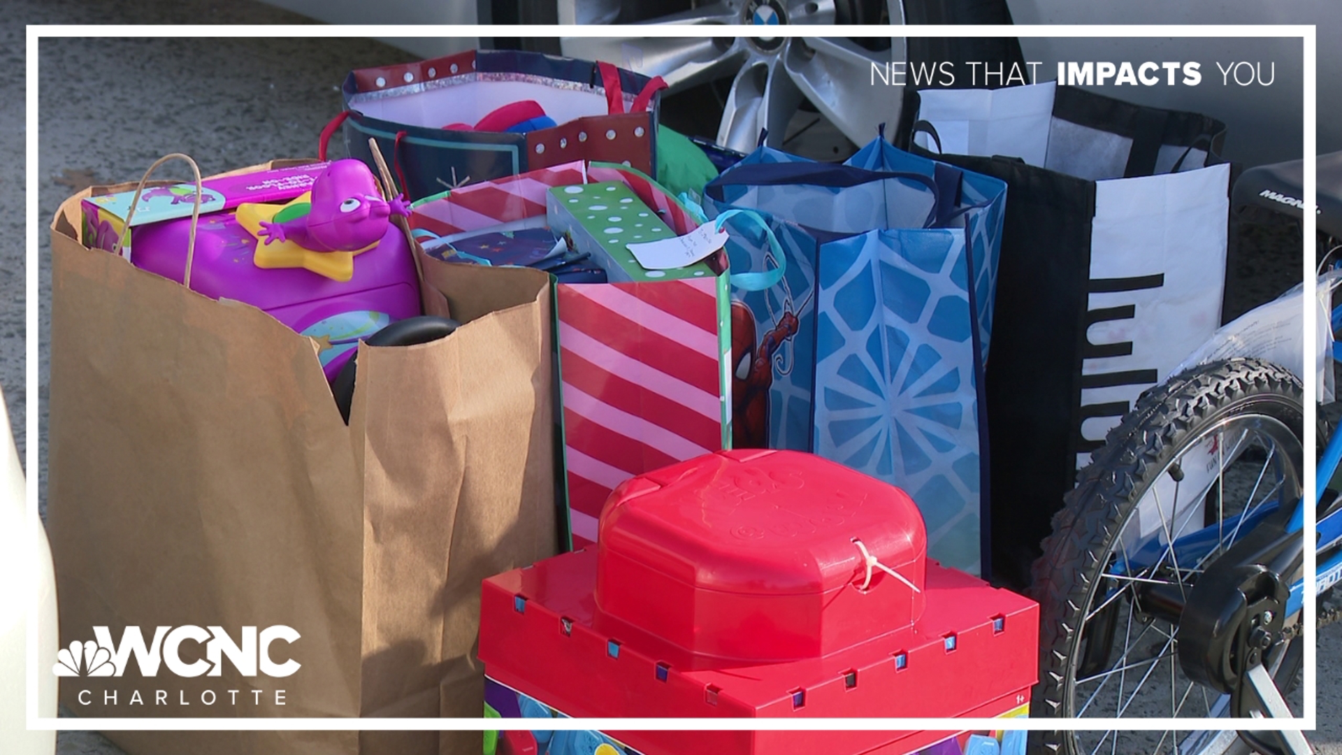 Community holds Christmas toy drive for son of slain Charlotte mother