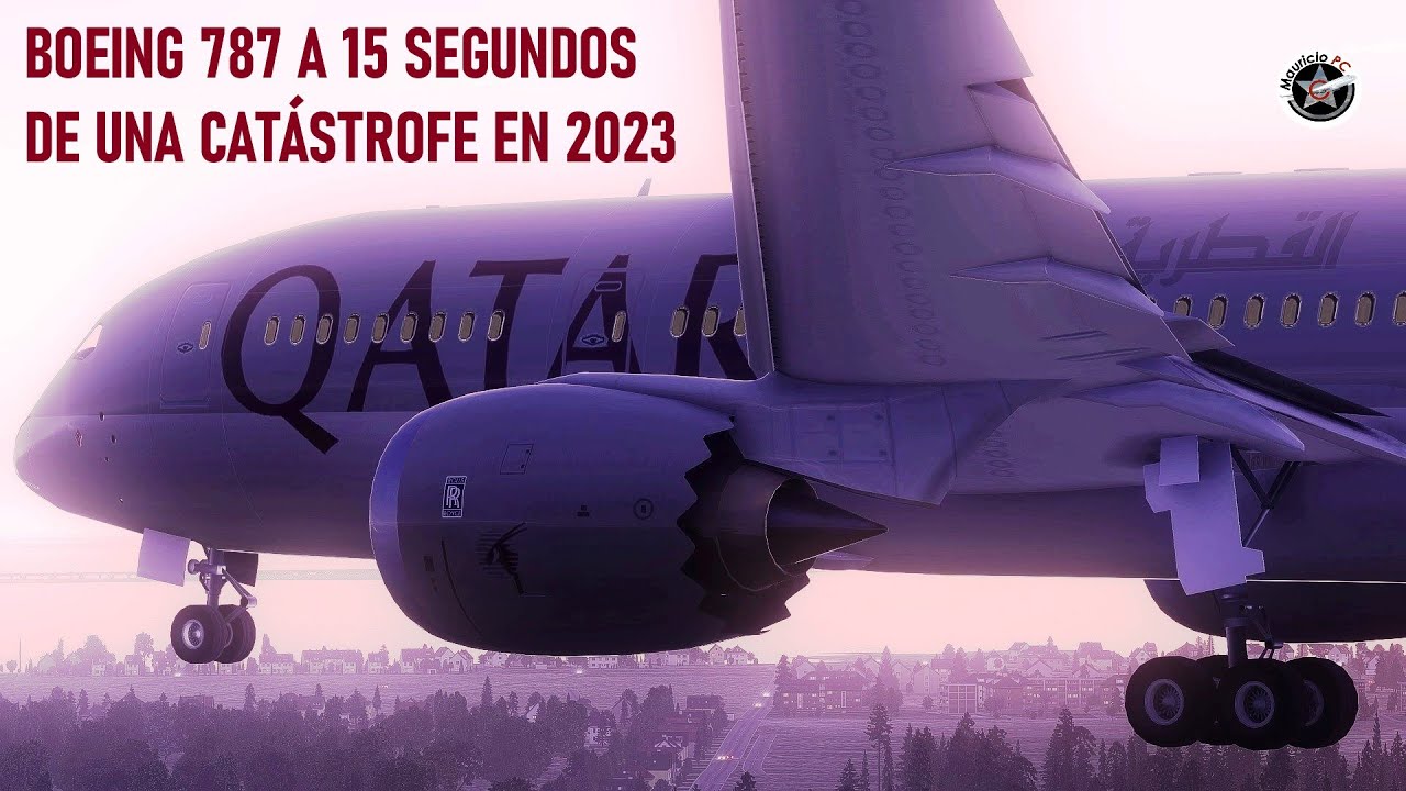 Qatar Airways 787 nearly crashes into the sea! 😱 | Flight 161