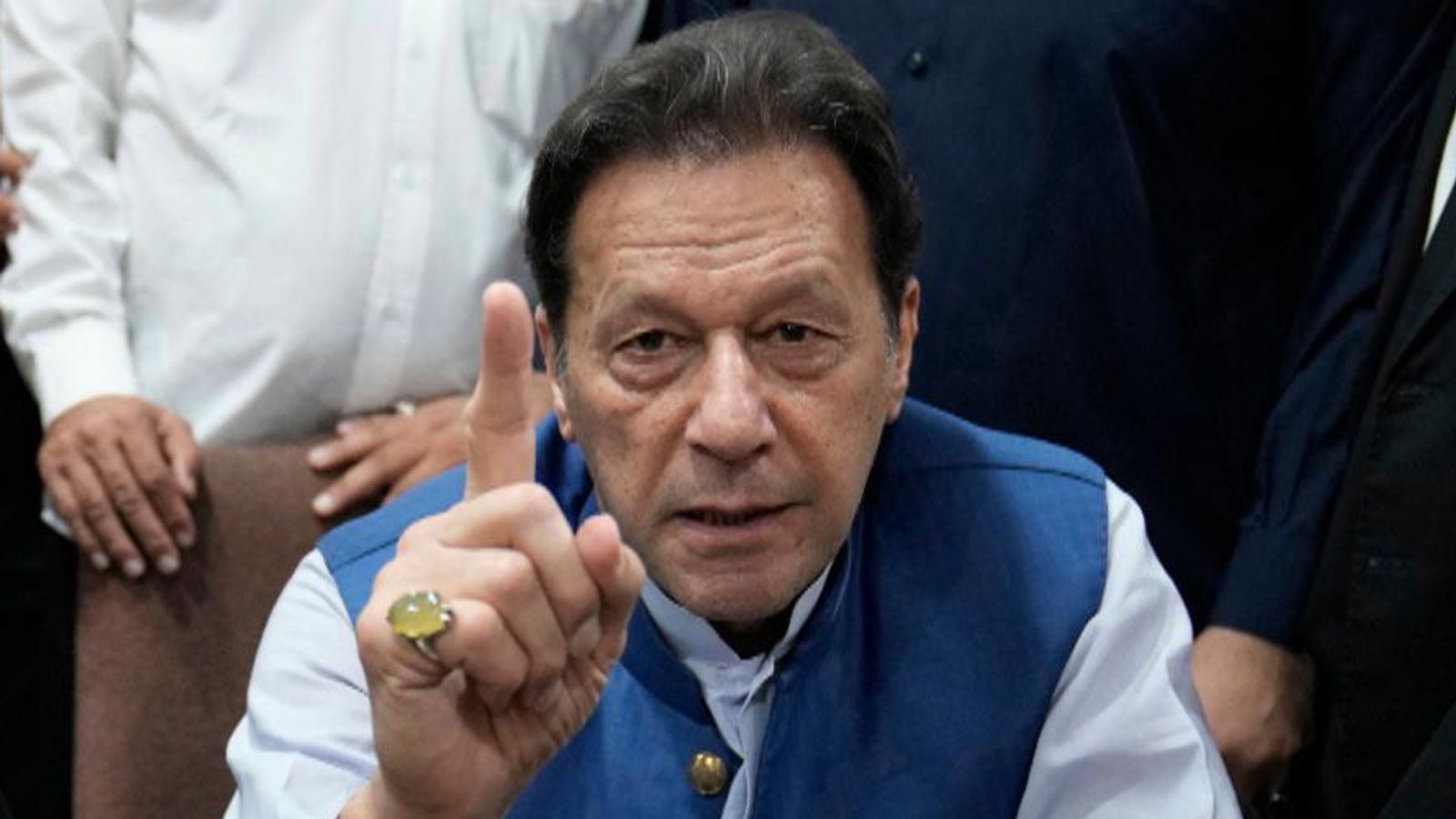 Why is Imran Khan in prison?