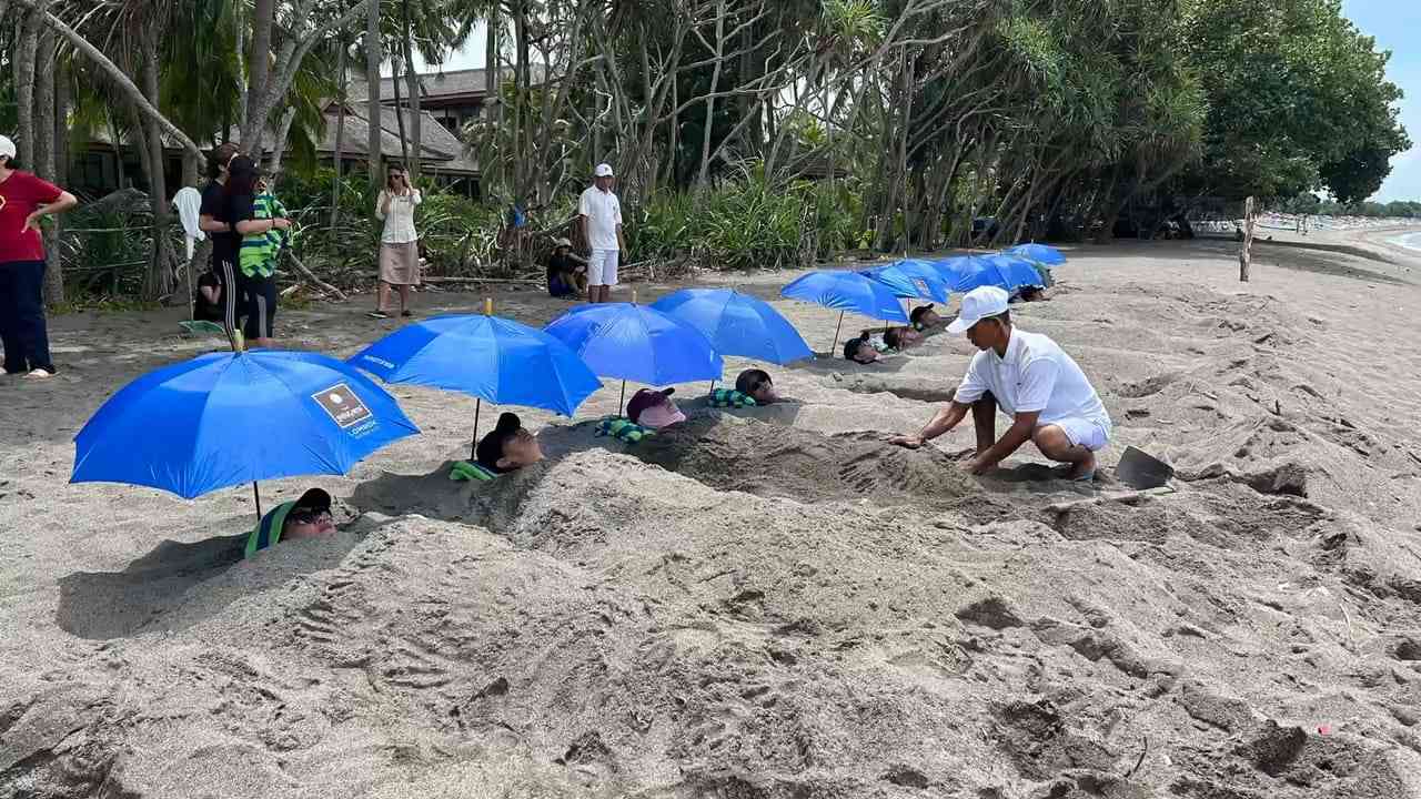 Saat Tubuh Berhenti: Refleksi Terapi Pasir Melase