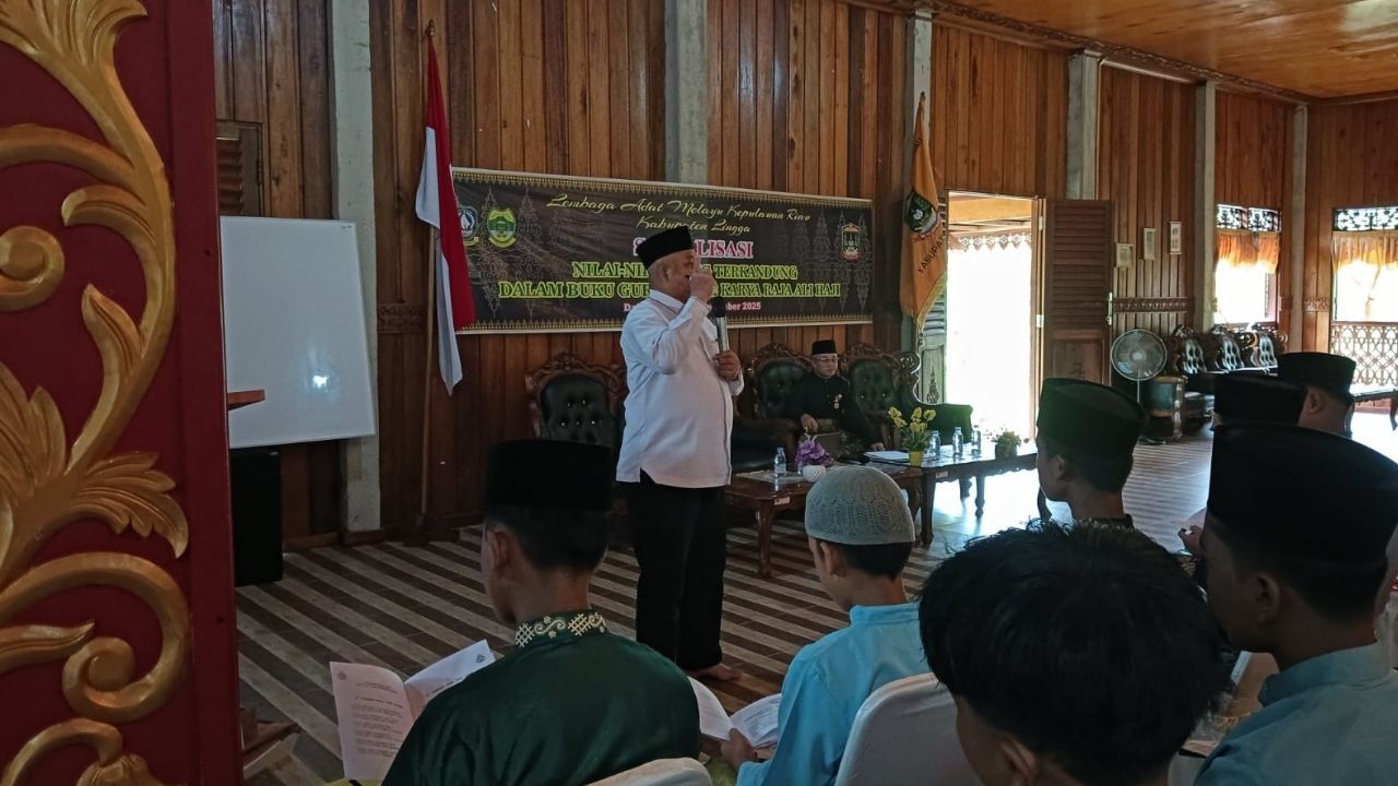 Gurindam Dua Belas Jadi Kenangan Nasional untuk Generasi Muda Lingga