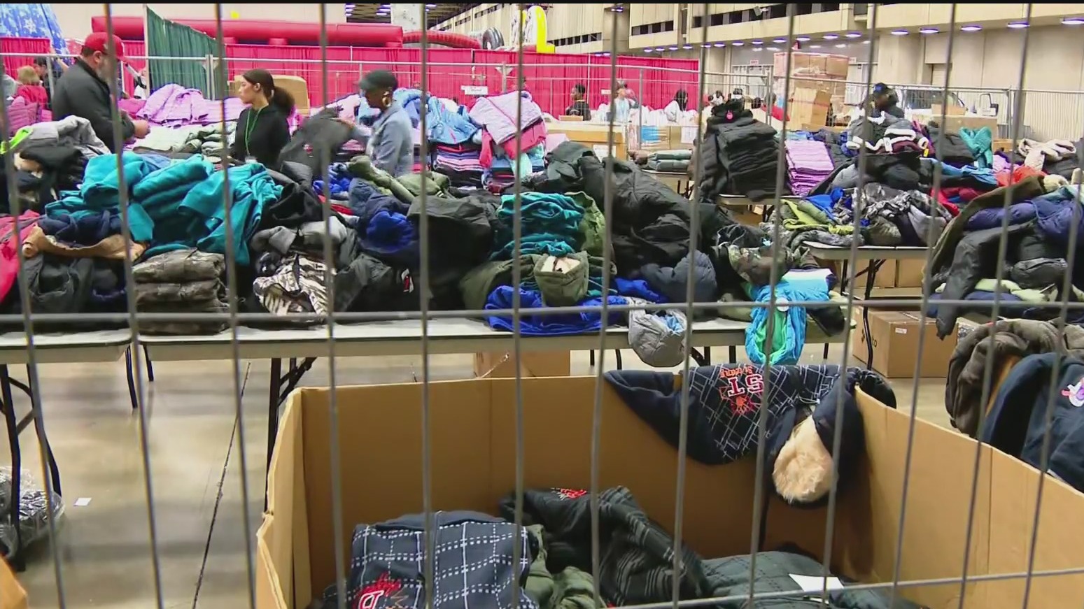 Dallas holiday event delivers coats, toys and care to homeless children