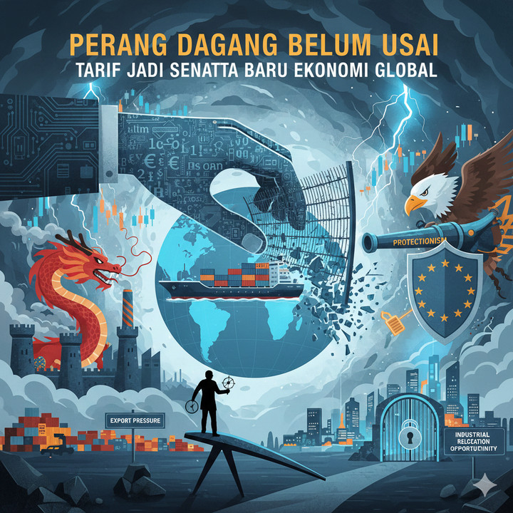 Perang Dagang Belum Berakhir: Tarif Jadi Senjata Ekonomi Global