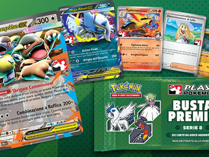 Carte Pokemon: in arrivo la Serie 8 delle Buste Premio e la Collezione ...