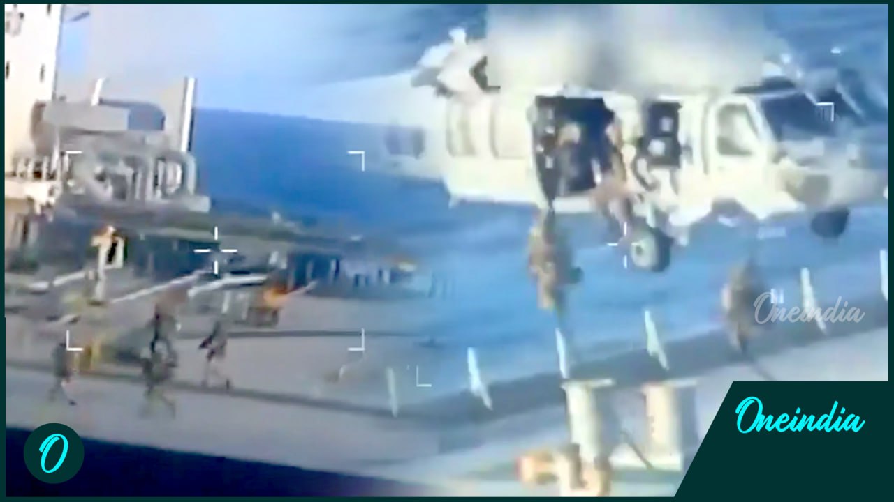 Shocking moment Trump’s forces board & capture the tanker