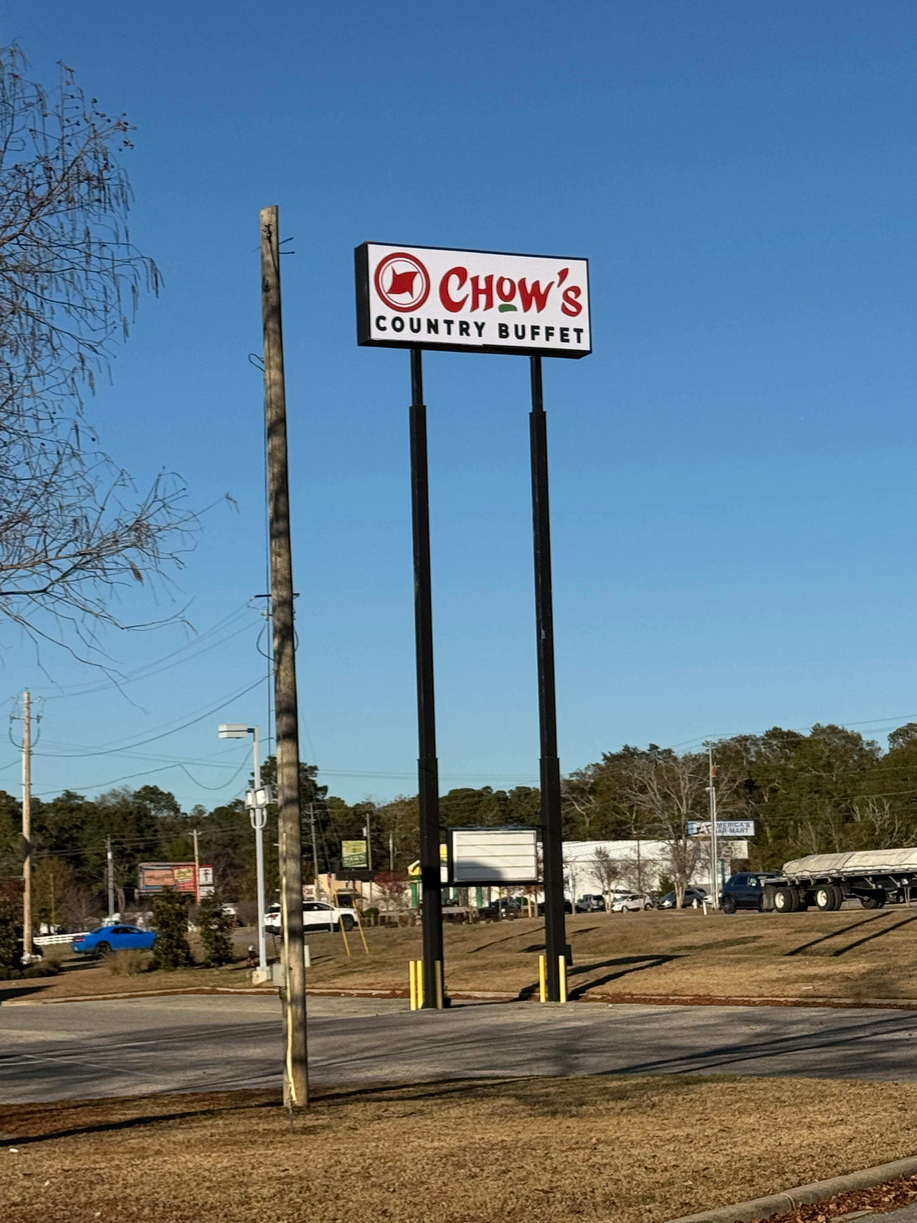 Sign is up at buffet coming to Dothan