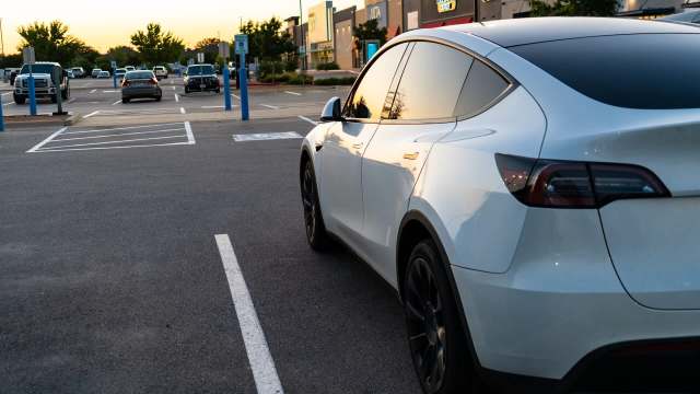 Anjing yang difoto sendirian di Tesla yang terparkir dengan pesan di layar sentuh mengejutkan penggu