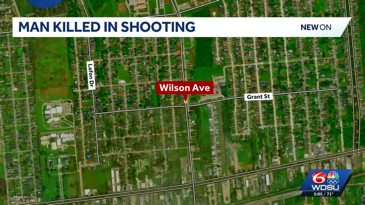 New Orleans police investigating deadly shooting in Plum Orchard area