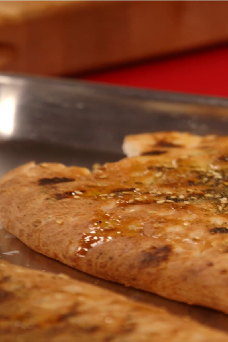 Pane piatto allo za'atar