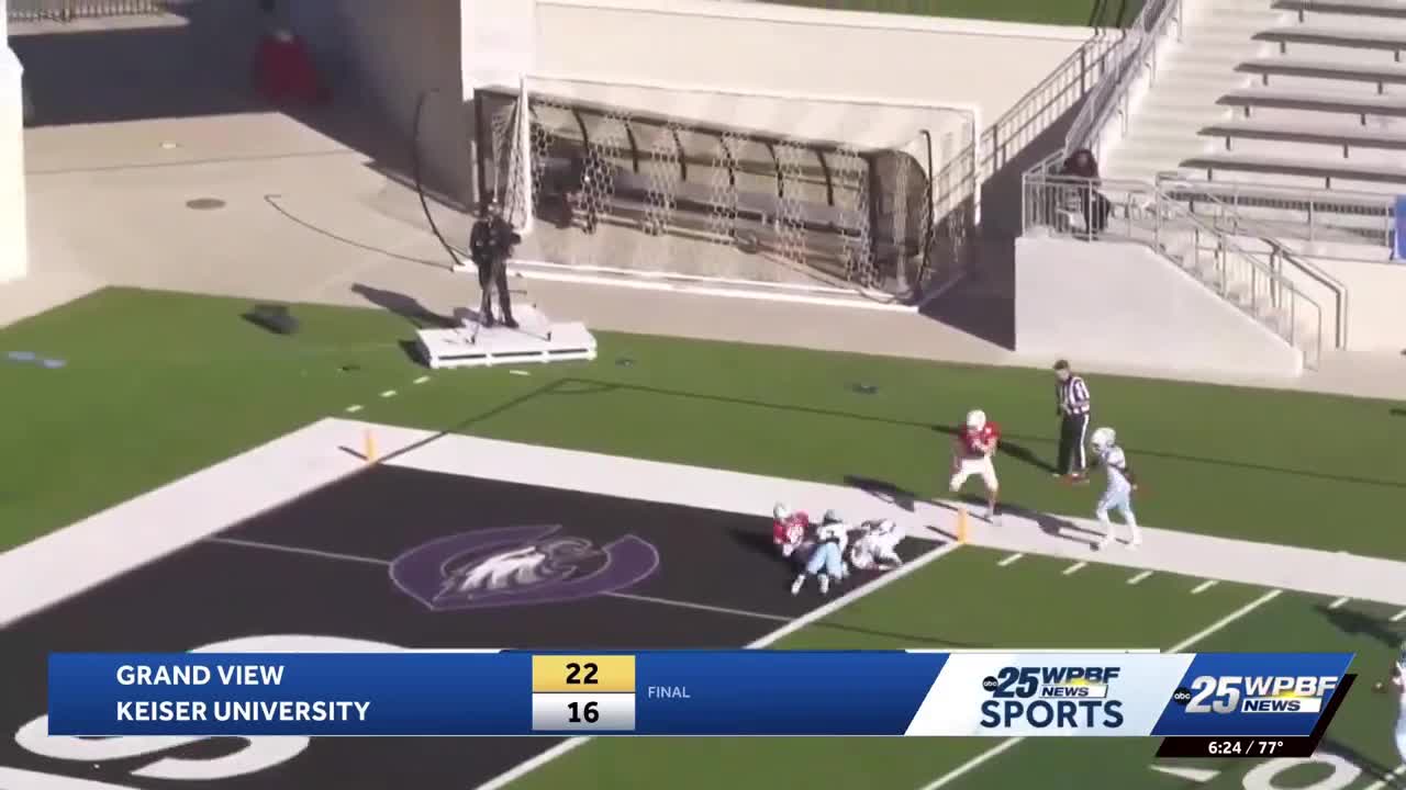 Keiser falls in NAIA National Championship football game to Grand View