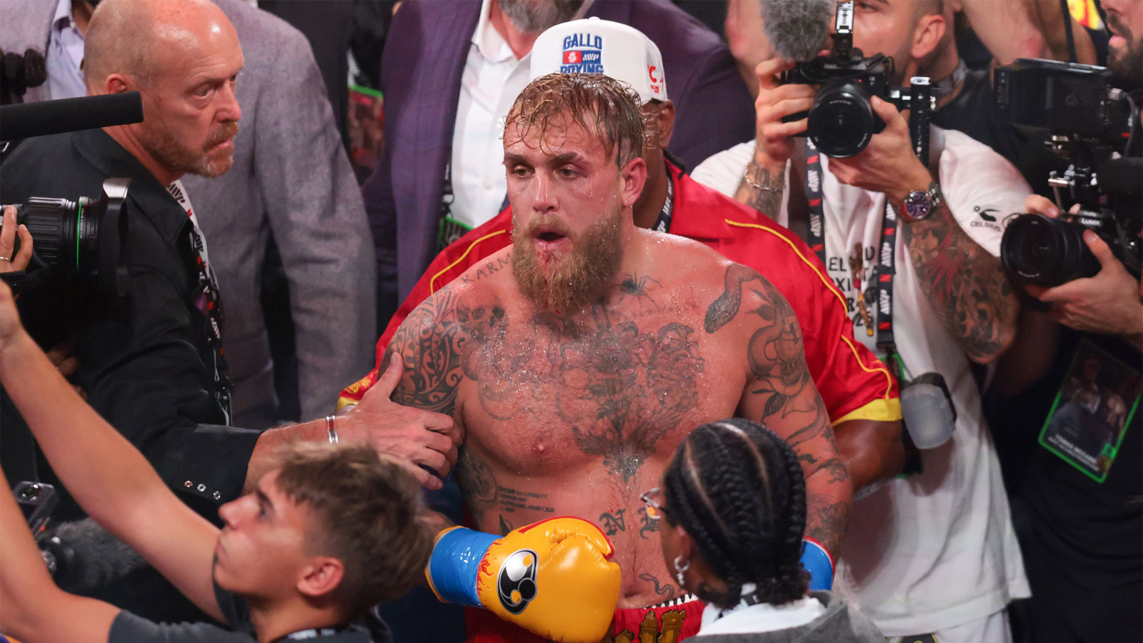 Ilia Topuria names Jake Paul as 'a very bad boxer,' engages in heated ...