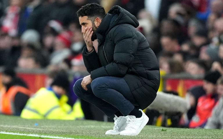 Ruben Amorim’s utter dejection has shocked players - PA/Martin Rickett