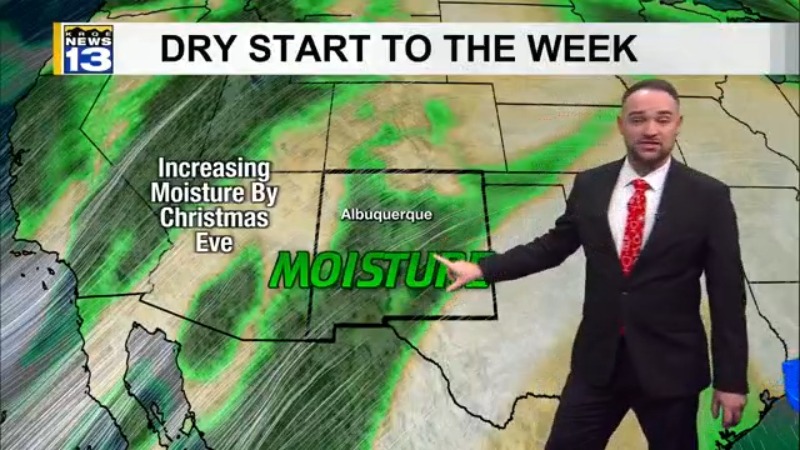 Unseasonably warm and dry conditions continue across New Mexico