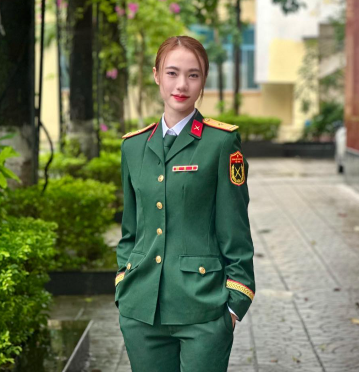 Nhan sắc nữ thiếu úy giành 2 huy chương SEA Games, là em gái nhà vô địch châu Á