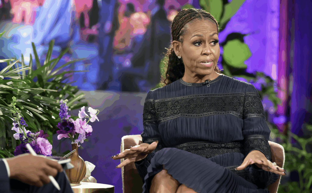 Michelle Obama on how that famous 2008 New Yorker ‘fist bump’ magazine ...