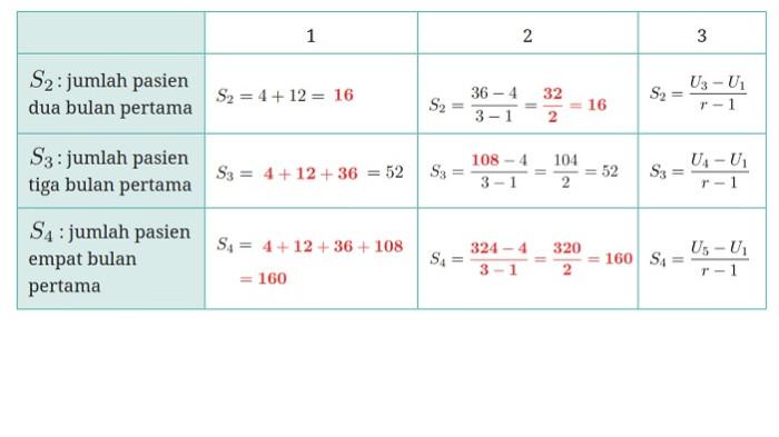 Kunci Jawaban Matematika Kelas 10 Halaman 56: Jumlah Pasien Eksplorasi 2.6