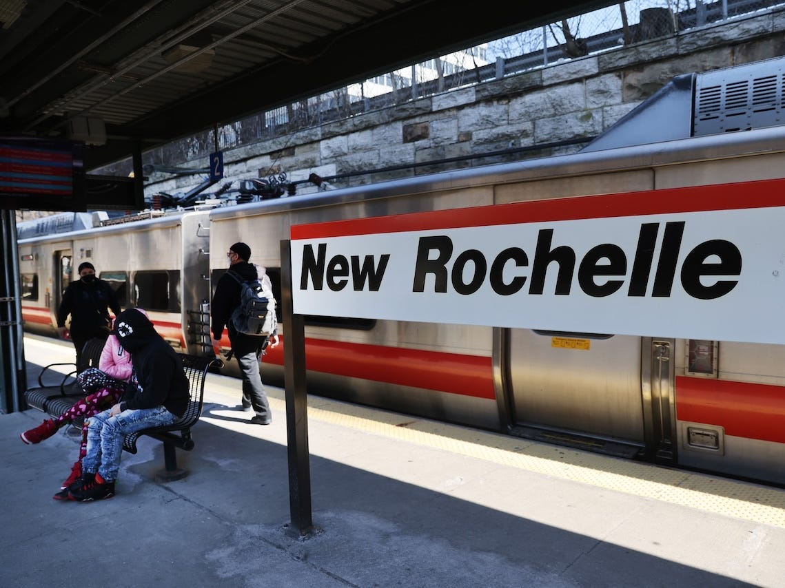 The mayor of a New York City suburb says building apartments on parking lots near train and bus stations is a key to reining in rent<br><br>