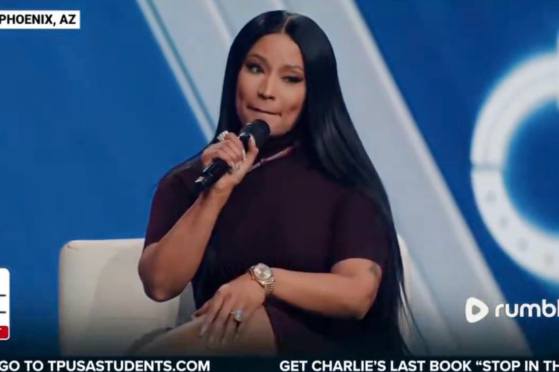 Nicki Minaj makes shocking 'assassin' comment to Erika Kirk at America Fest