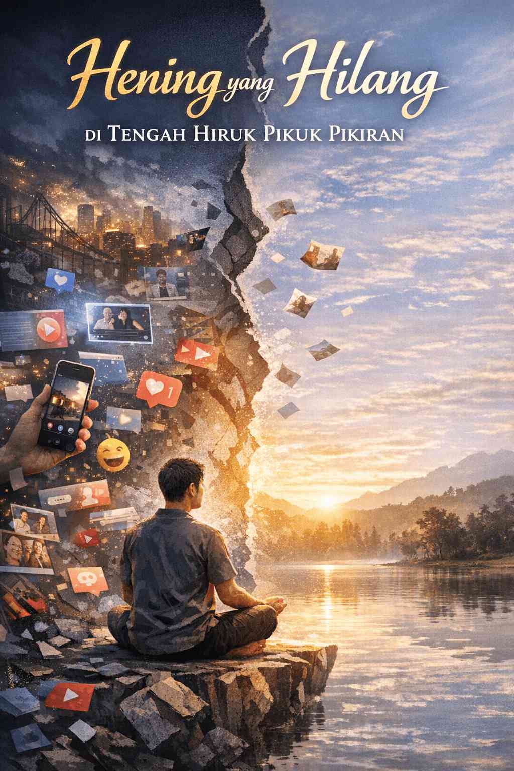 Ketenangan yang tersembunyi di tengah kebisingan pikiran