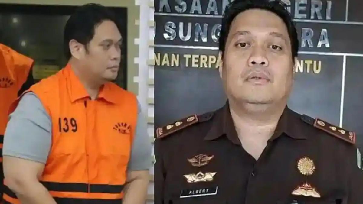 OTT KPK - Albertinus Parlinggoman Napitupulu, Kepala Kejaksaan Negeri (Kajari) Hulu Sungai Utara (HSU) Kalimantan Selatan (Kalsel) kena operasti tangkap tangan (OTT) Komisi Pemberantasan Korupsi), Kamis (18/12/2025) lalu. (Tribunnews/irwan rismawan)